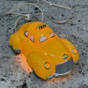 Vintage I.W. Rice & Co Taxi Lamp Working Condition IW Rice I W Rice night light